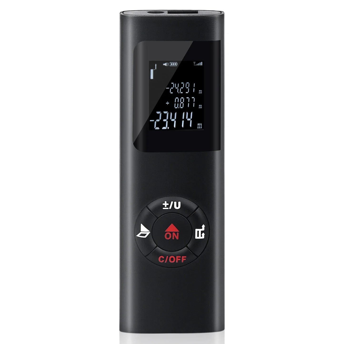 40M/60M Mini Smart Laser Distance Meter Measure Infrared Rangefinder USB Rechargeable Handheld Laser Range Finder