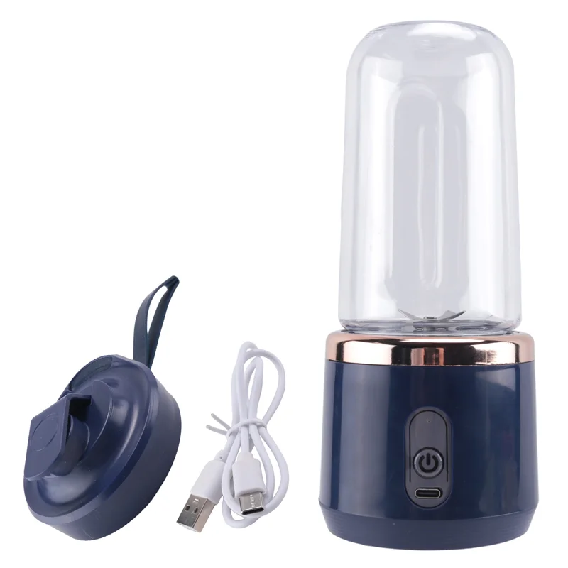 A19F-New Portable Blender 400Ml Electric Juicer Lemon Orange Fruit Squeezer Wireless Rechargable 21000Rpm Mixer
