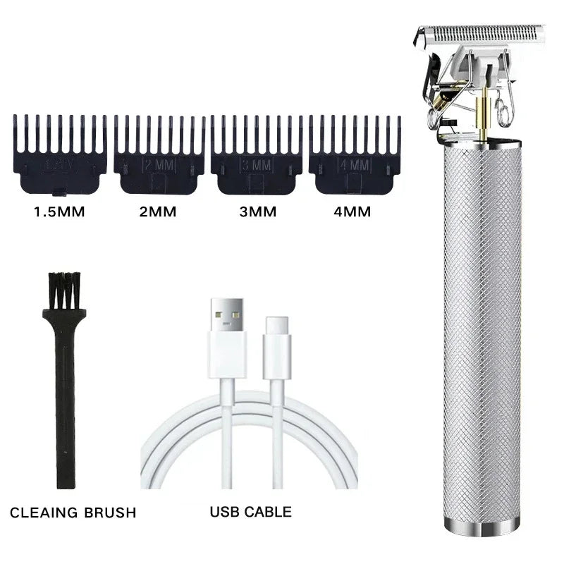 Electric Hair Cutting Machine Vintage T9 Clipper Hair Rechargeable Man Shaver Trimmer For Men's Barber Professional New Hot Sale
