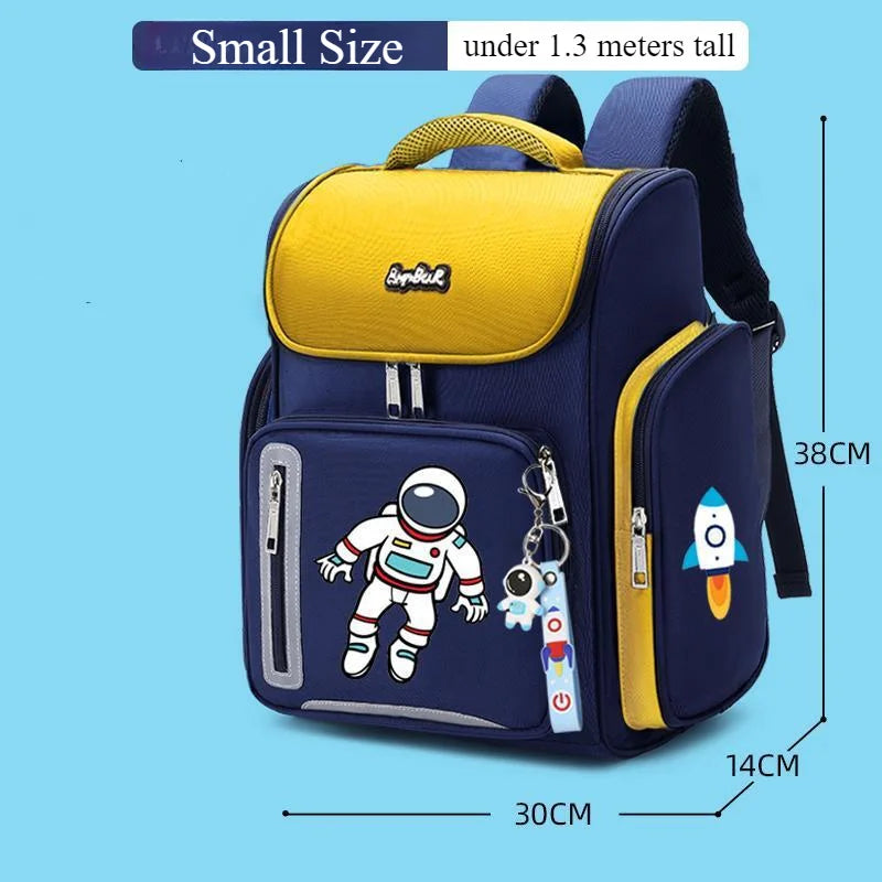 Kids Backpack Children School Bags for Boys Girl Astronaut School Backpack Waterproof Primary Student Book Bag Mochila Infantil