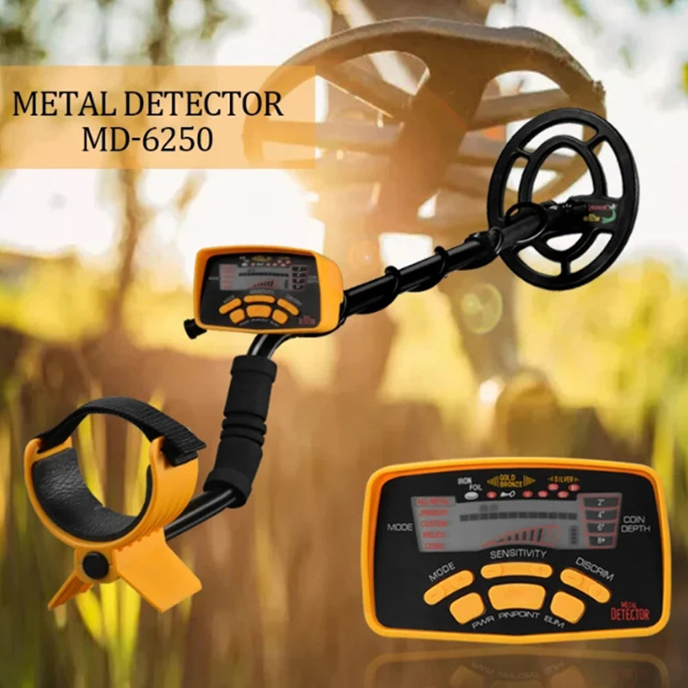 (Battery-free)MD6250 Professional Metal detector Underground Metal detector Hunter detects metals with high performance