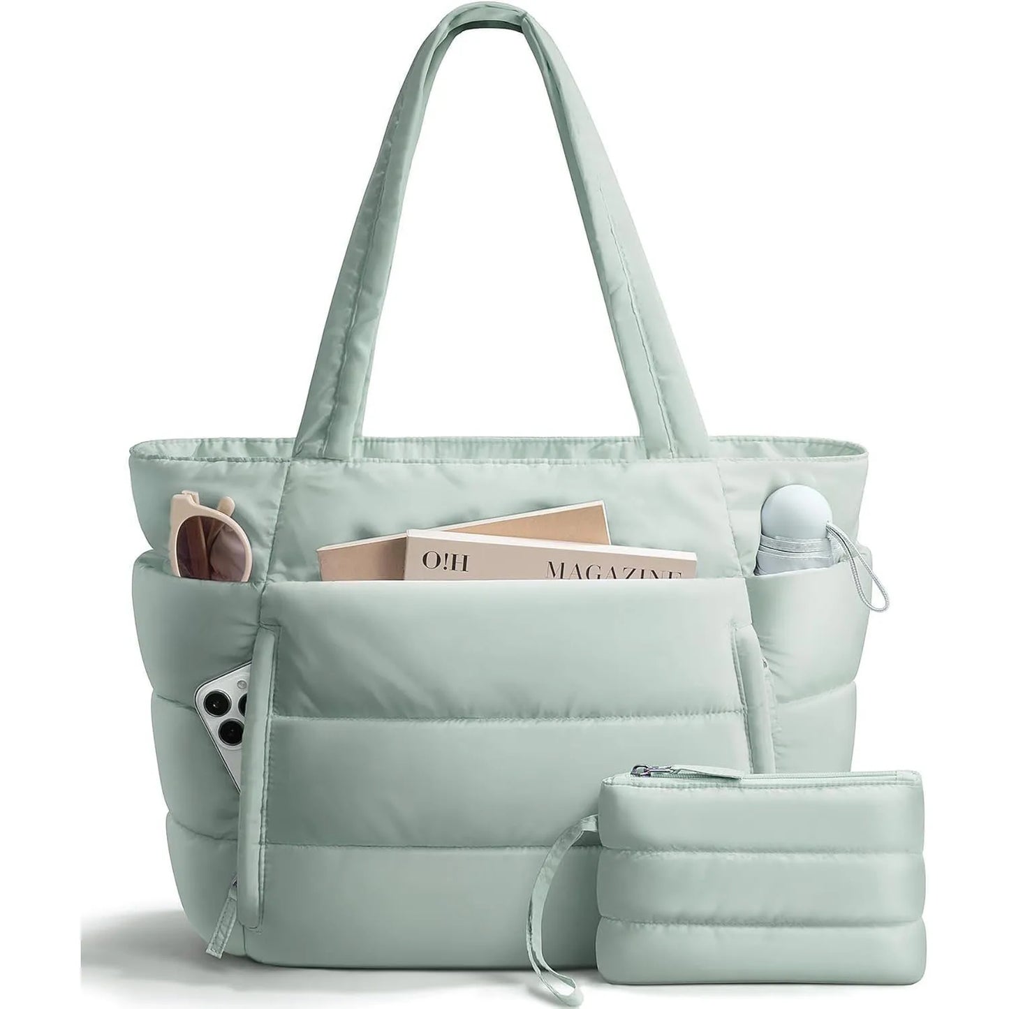 Women Tote bag large-capacity shoulder bag multi-functional travel toiletry makeup bag