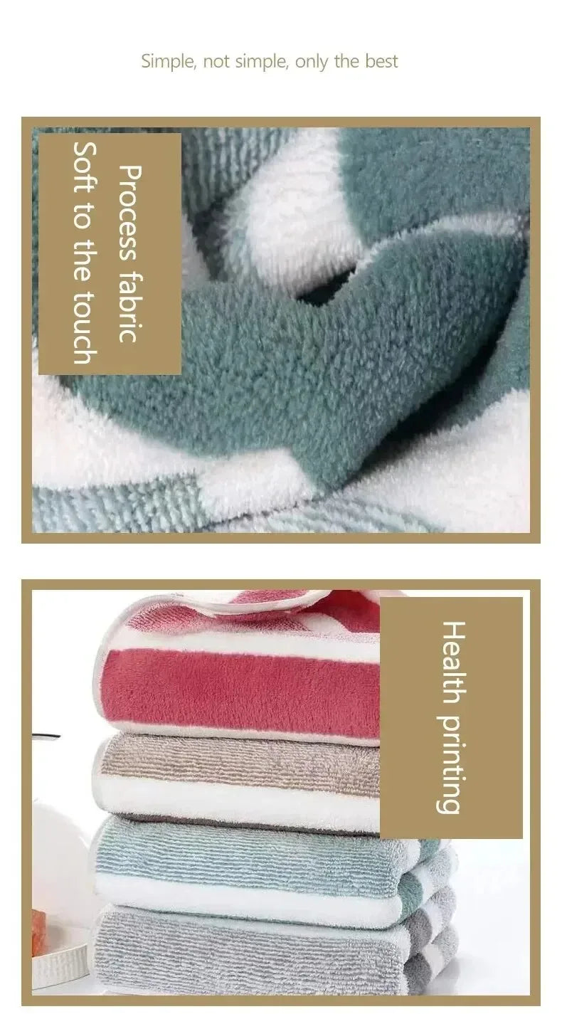 New/ Home Soft and Comfortable Bath Towels for Men and Women, Absorbent and Comfortable Couple's Large Towels, Wrapping Towels