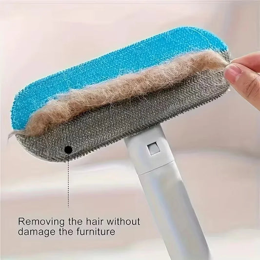 Pet Hair Removal Long Handle Static Dog Hair Removal Pet Grooming Tool Carpet Cat Scratching Pad Pet Bed & Furniture Carpet