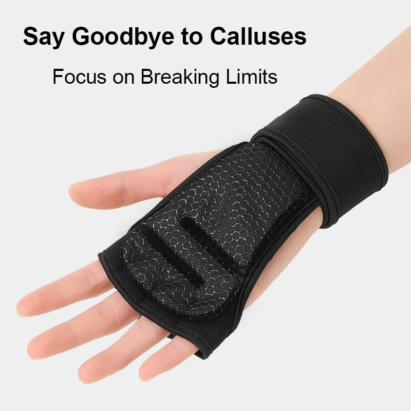Workout Gloves for Men Women Cycling Gym Weightlifting Fitness Anti-Callus Wrist Support Pull up Bar Unisex Anti-Slip Gloves