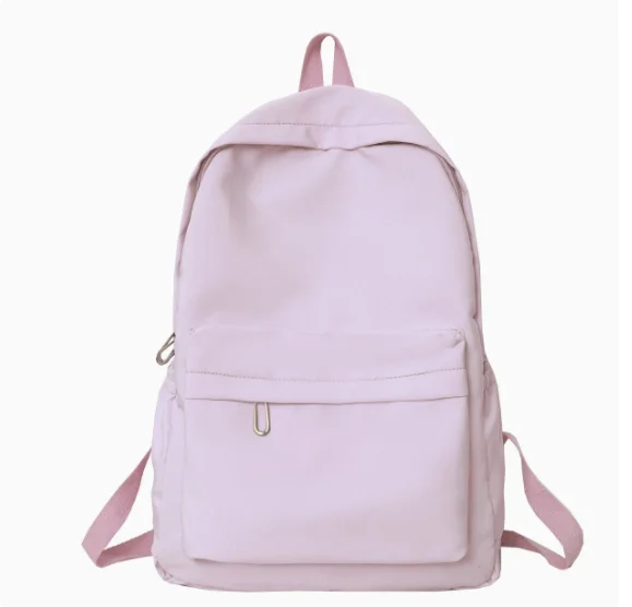 Customized New School Bags Personalized Name Embroidery Large Capacity Nylon Student Backpack Adult Children Travel Bags