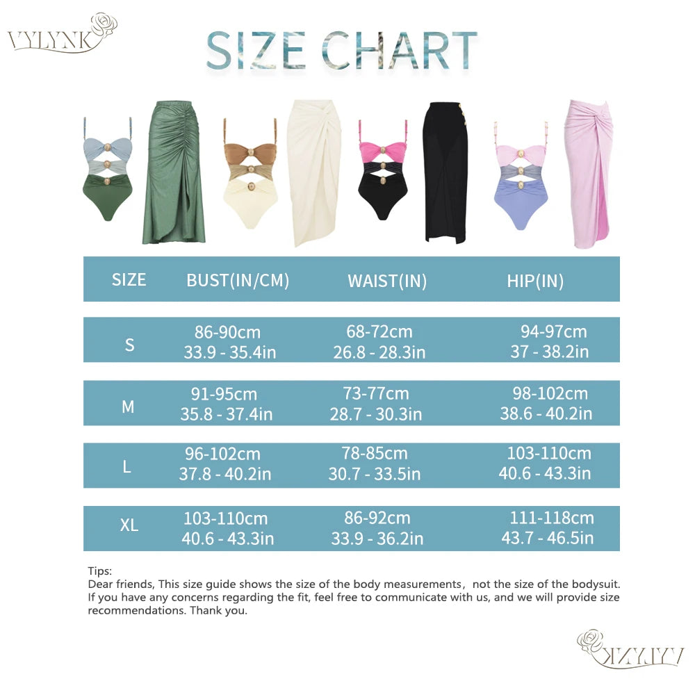One-Piece Swimsuit and Skirt Blue Swimwear Bikini Female Vocation Bathing Suit Beachwear Beach Dress Sarong