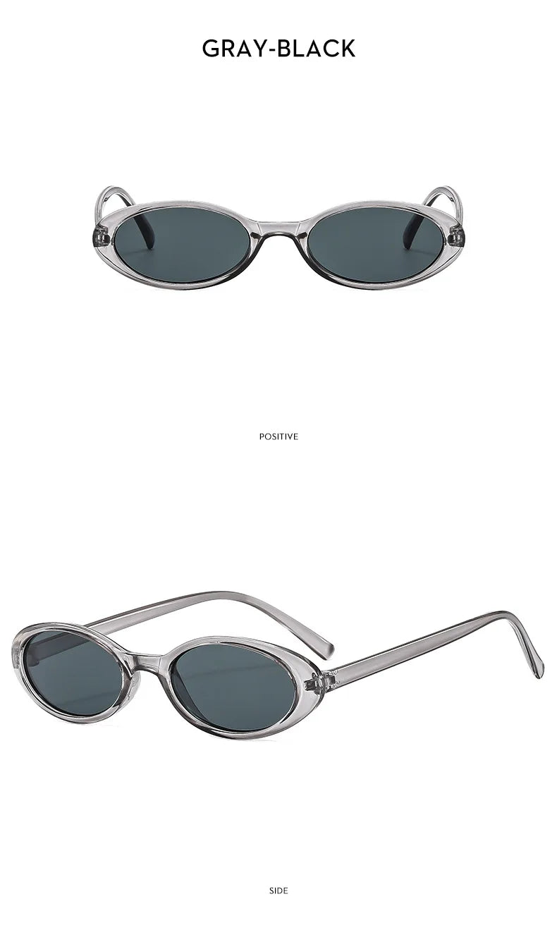 Polarized Small Oval Women's Myopia Sunglasses Women Frame Nearsighted Sun Glasses Uv400 Protection Eyewear