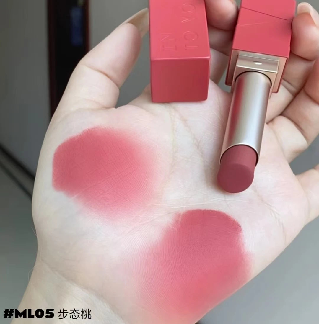 INTO YOU Matte Velvet Lipstick Easy To Wear Silky Smooth Long Lasting Whitening Lips Beauty Makeup
