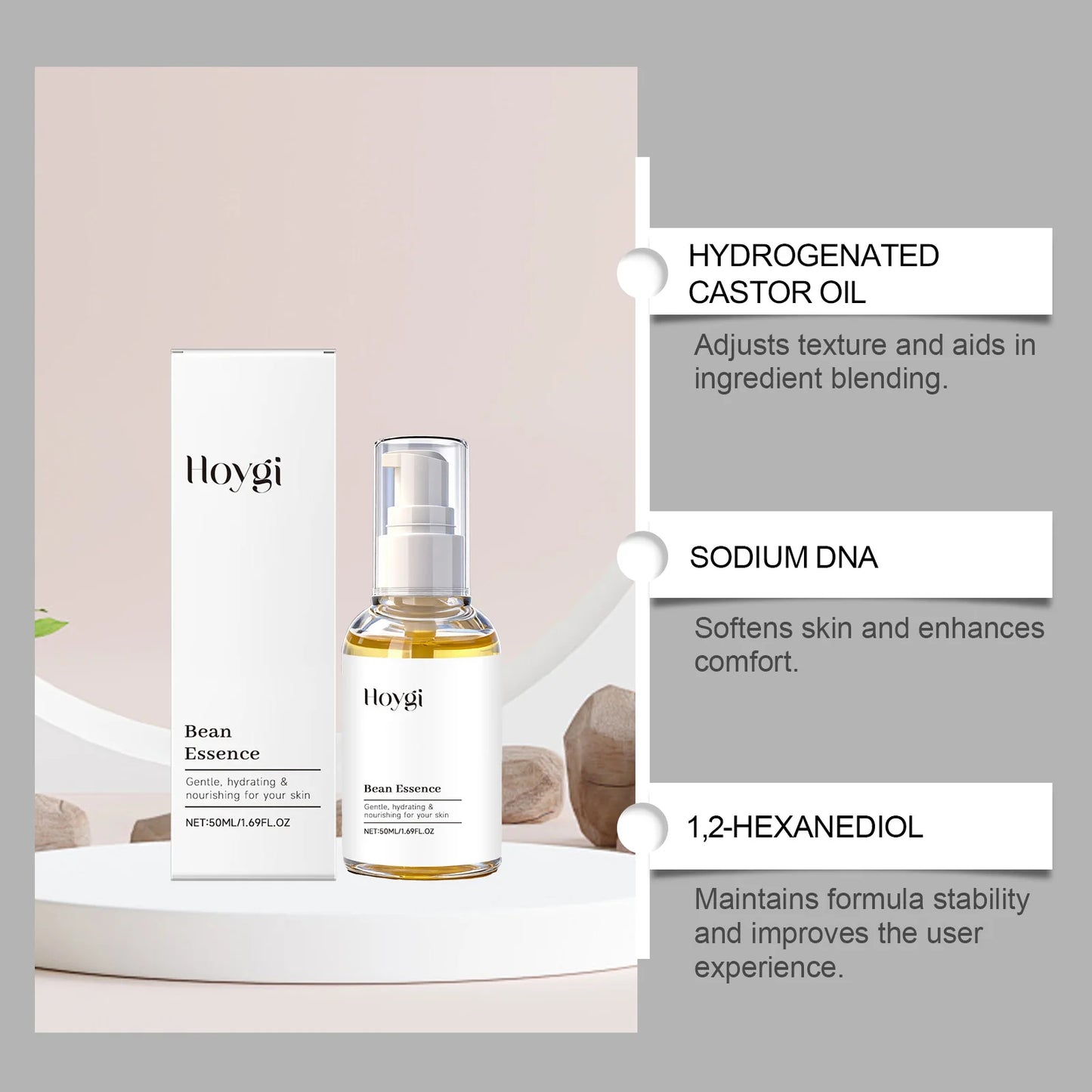 Hydrating Facial Serum Moisturizer for Dry Skin Remedy Winter Skincare Deep Hydration Lock Nourishment Daily Facial Care