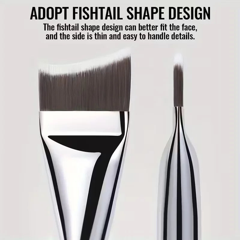 Ultra-Thin Foundation Brush Mixing Palette Makeup Sponge Puff for Seamless Blending of Cream and Liquid Makeup Professional Tool