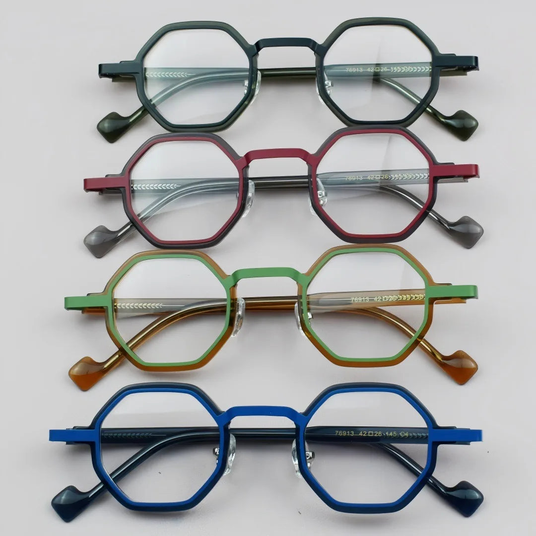 Round Acetate Optical Glasses Frame Men Ladies Spectacles Frames Customizable Prescription Eyeglass Frames