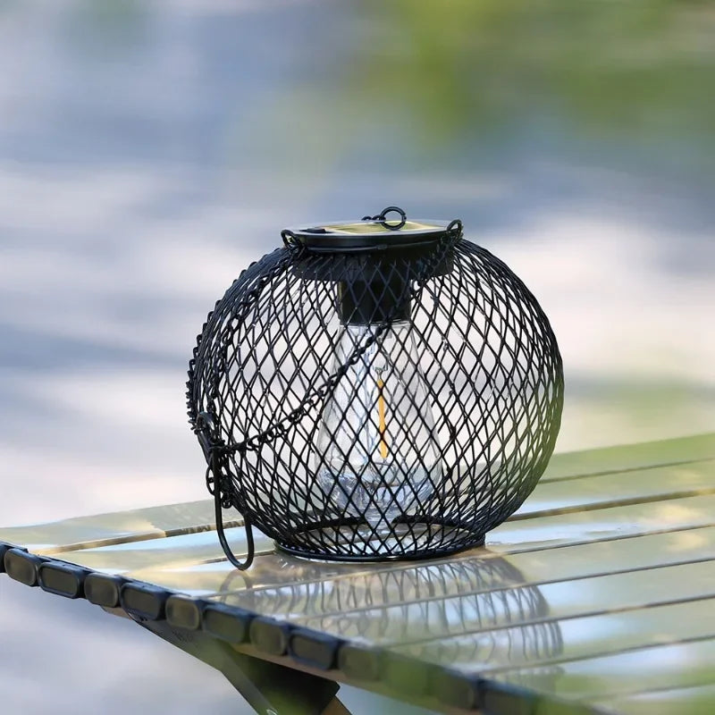 Solar Lantern Outdoor, Solar Lights for Outside Decorative Outdoor Hanging Lights Waterproof Solar Lanterns, yard garden lamp