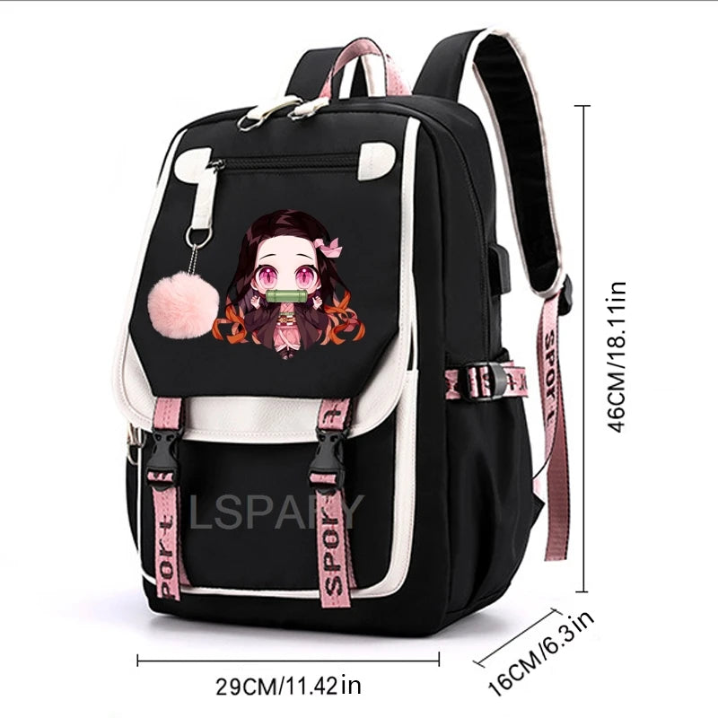 My Little Pony SchoolBags Fashion Boys Girls Backpack Rucksack Casual Travel Multipocket Book Bags New Semester Gift