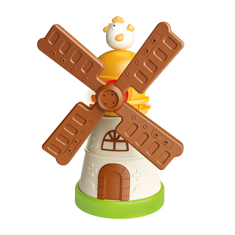 outdoor Water Toy Baby Bath Toys Cartoon Squid windmill Sprinkler Rotating Spray Garden Yard  Fun Games Toys for Kids boys girls