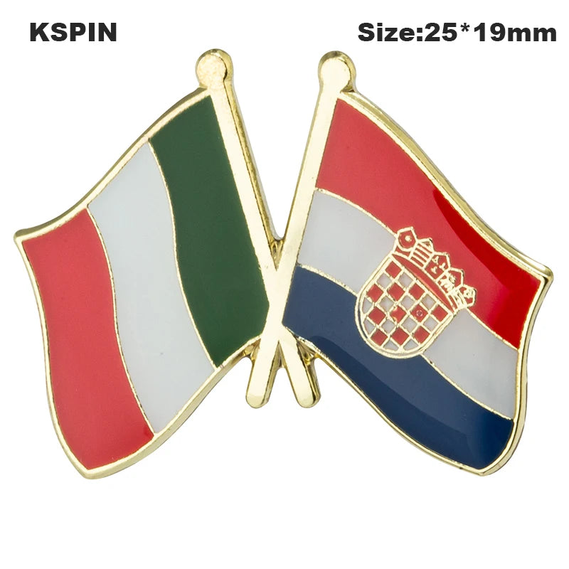 Palestine Flag Lapel Pin Friendship Flag Badge Flag pin