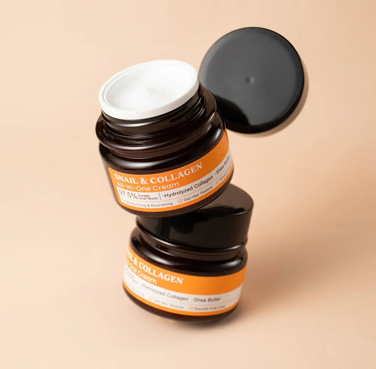 Quiyum 3 Step Set 97.5% Snail Mucin Collagen Hydrating Glowing Skin Korean Skincare