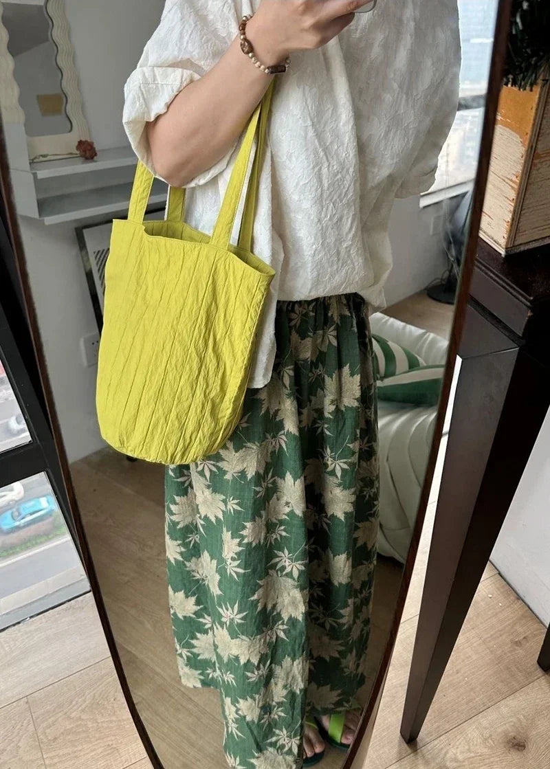 Casual Fashion Bag for Women Shopper Handbags Environmental Storage Reusable Shoulder Tote Bag School Bags Girl Designer Bag