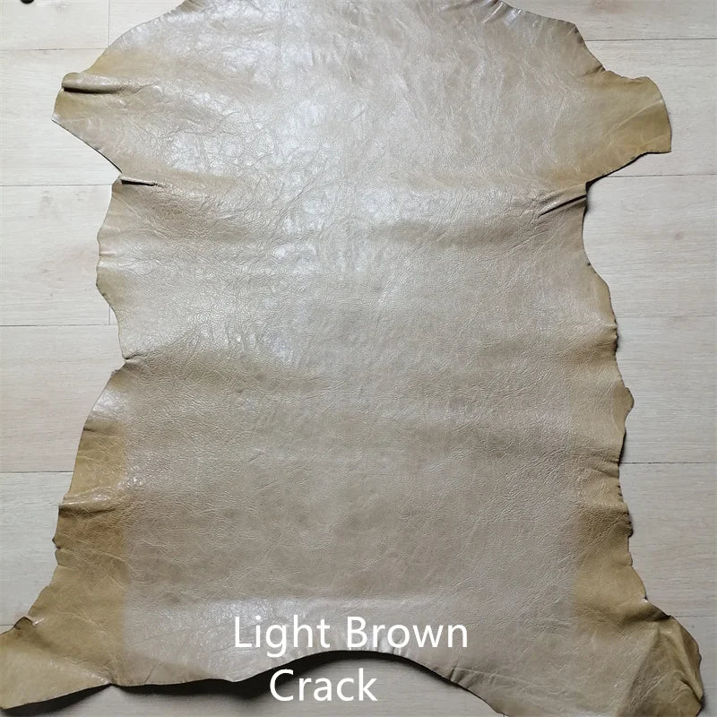 0.7/0.9mm Black Vegetable-Tanned Sheepskin. Top-Grain Leather. Genuine Leather Fabric. DIY Hand For Shoes.Bag. A Whole Sheepskin