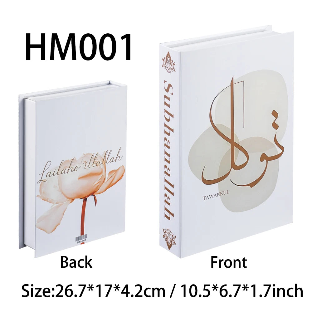 Islamic Serie Fake Book Decoration Coffee Table Decoration Living Room Fashion Prop Books Home Decoration Model Room Accessories