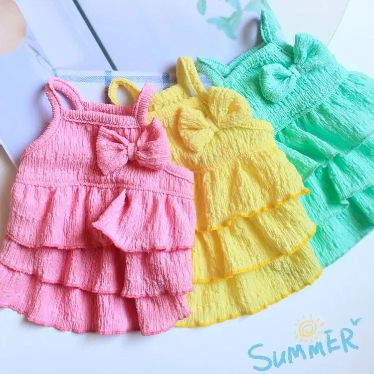 Pet Puppy T Shirt Vest Pet Clothes Spring and Summer New Style Travel Printed Short Sleeve Tshirt Clothes Small Medium Dogs