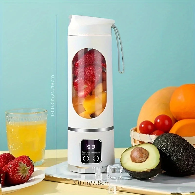 Electric Juicer Cup 12 Blades Milkshake Machine USB Portable Fruit Milk Mixing Tool Mini Fresh Juice Portable Blender For Home