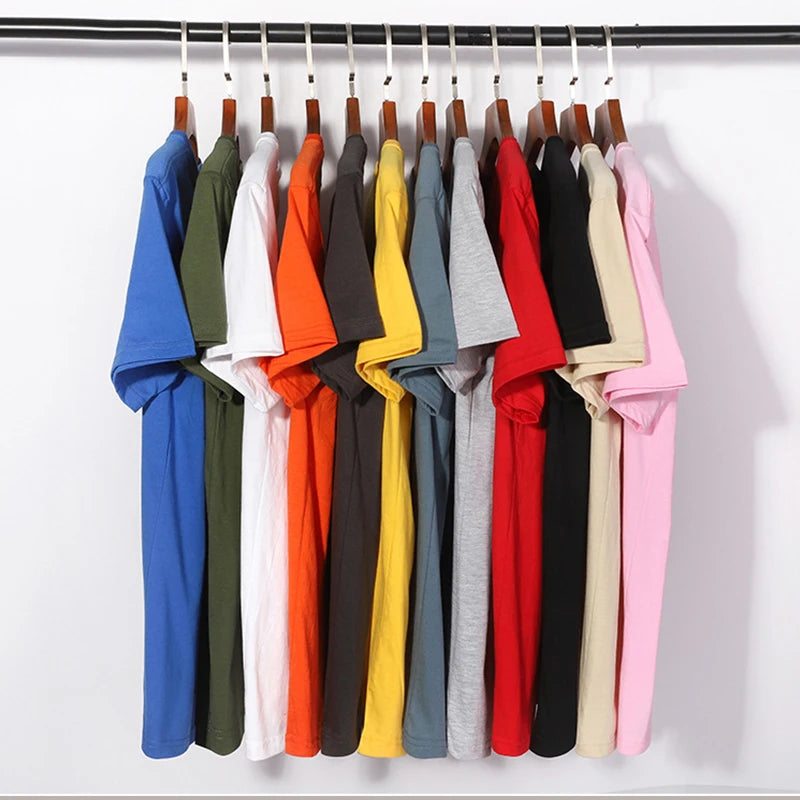 Men's T-shirt Top Quality 100% Cotton Short Sleeve Cool Cat Print O-neck Casual Loose Hip Hop for Men Summer Male Tee Top