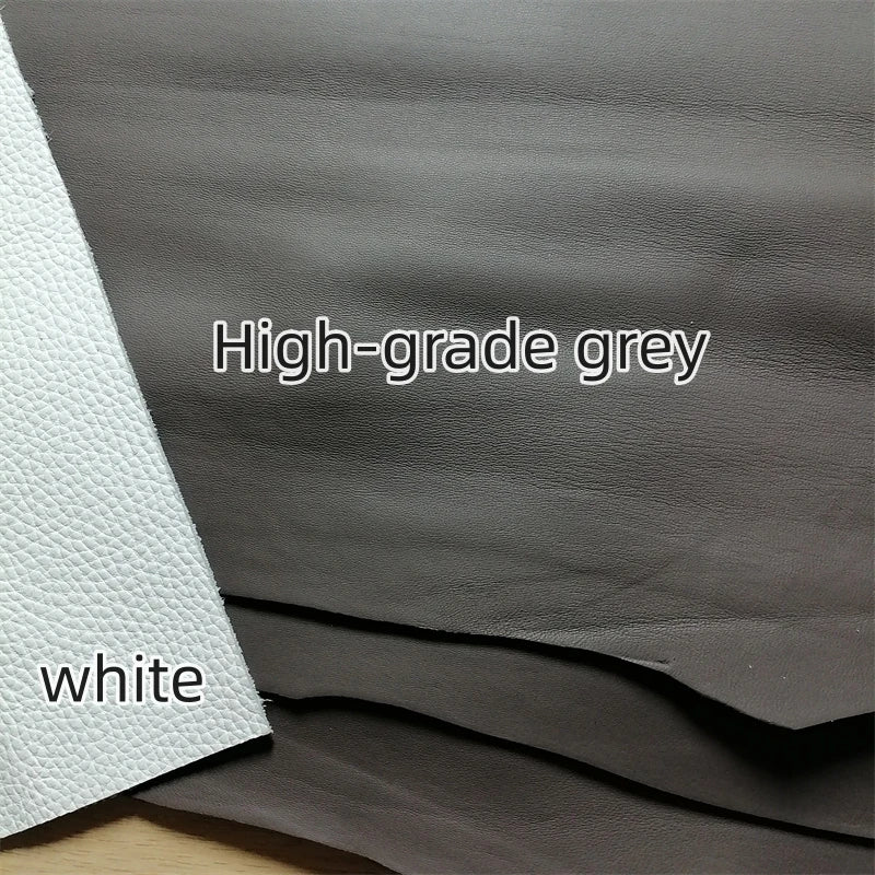 0.5/0.7mm Grey Green Sheepskin. First Layer Leather. Real Leather Fabric. Handmade DIY For Clothes. Whole Sheepskin