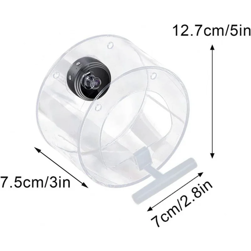 A19F-Bird Feeder With Camera, With HD Night-Version As Shown For Outdoor Bird Watching & Capture Photos B