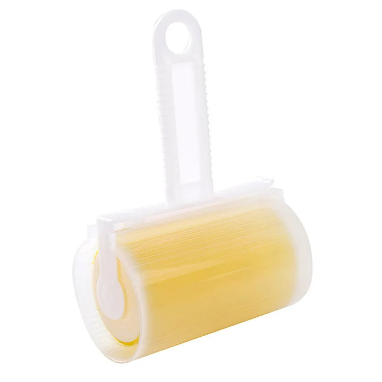 Water-washable Roller with Cover, Portable Clothes, Carpet Sheets, Wool-absorbing and Dust-adhering Roller Household  Tools