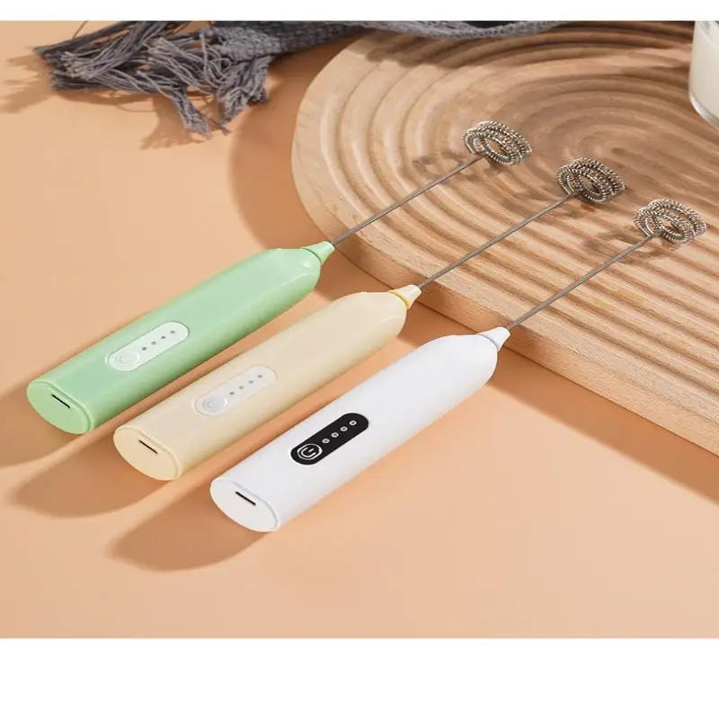 1 Pc Electric Milk Frother Handheld Egg Beater Foamer Coffee Maker Blender Mixer Mini Portable Blender Kitchen Tool