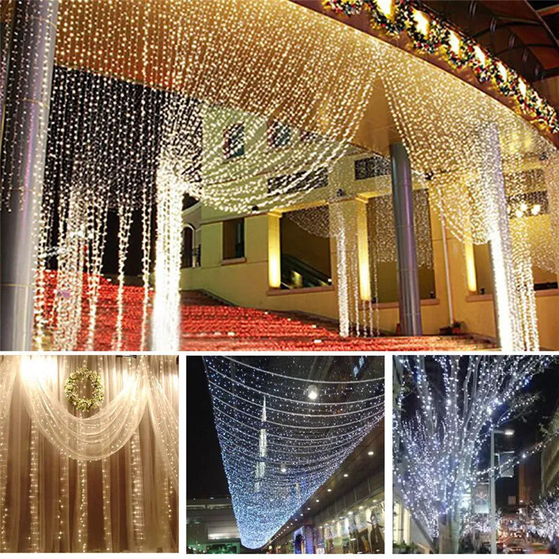 LED Strip 10M 100LEDs Christmas Lights Led Strip Lights Festoon Fairy Lights Garden Light Party Holiday Christmas Decoration