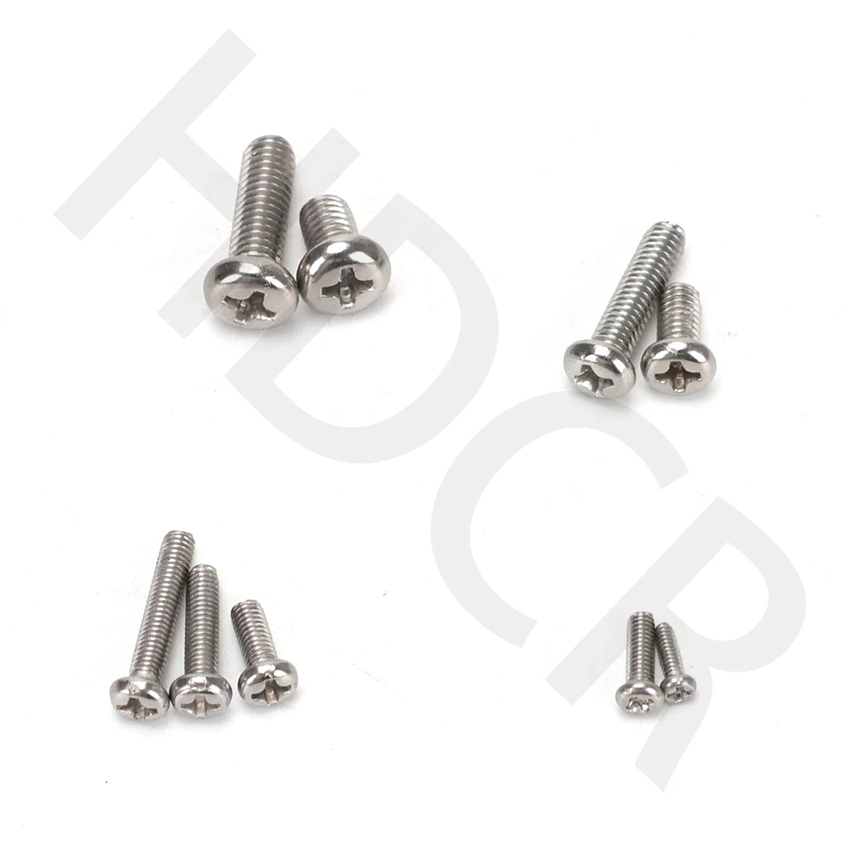 320pcs Stainless Steel Screw Nut Bolt Assortment Kit M2 M2.5 M3 M4 M5 Nuts and Bolts Assortment