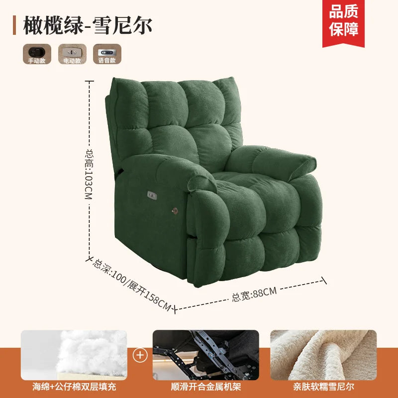 Recliner Europe Living Room Sofas Comfortable Adults Minimalist Design Sofa Cinema Lounge Muebles Para Habitacion Furnitures