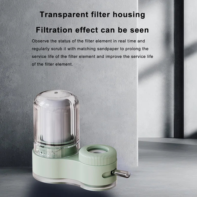 Healthy Faucet Water Filter System - Tap Water Purifier Filter Water Purifying Device For Home Kitchen ,Faucet Mount Filter