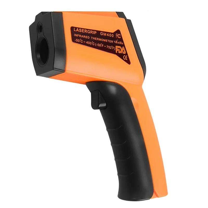 A69edigital Infrared Thermometer-50° C To 400° C(-58° F To 752° F), Kitchen Laser Temperature Sensor For Measuring Objects And W