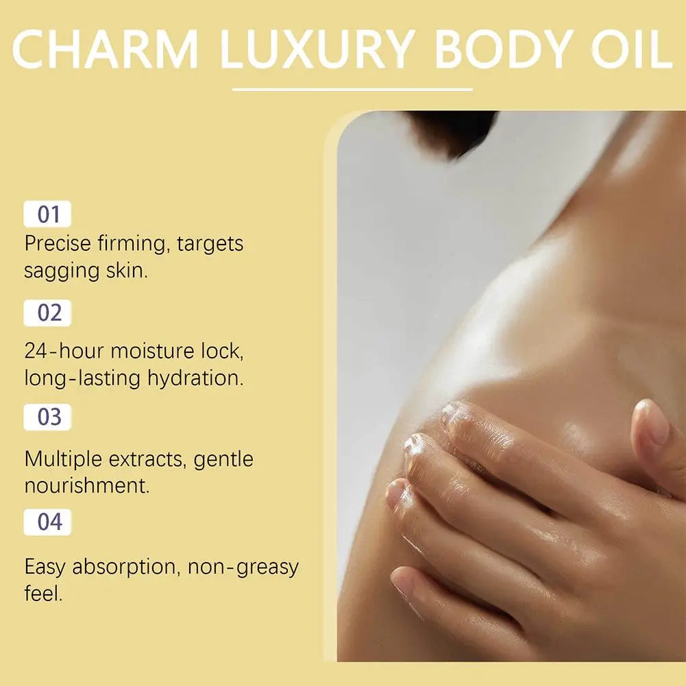 OceAura Natural Plant Oil Body Oil Moisturizes Softens Skin Reduce Cellulite Leaving Supple Gentle Refreshing Smooth Non-sticky