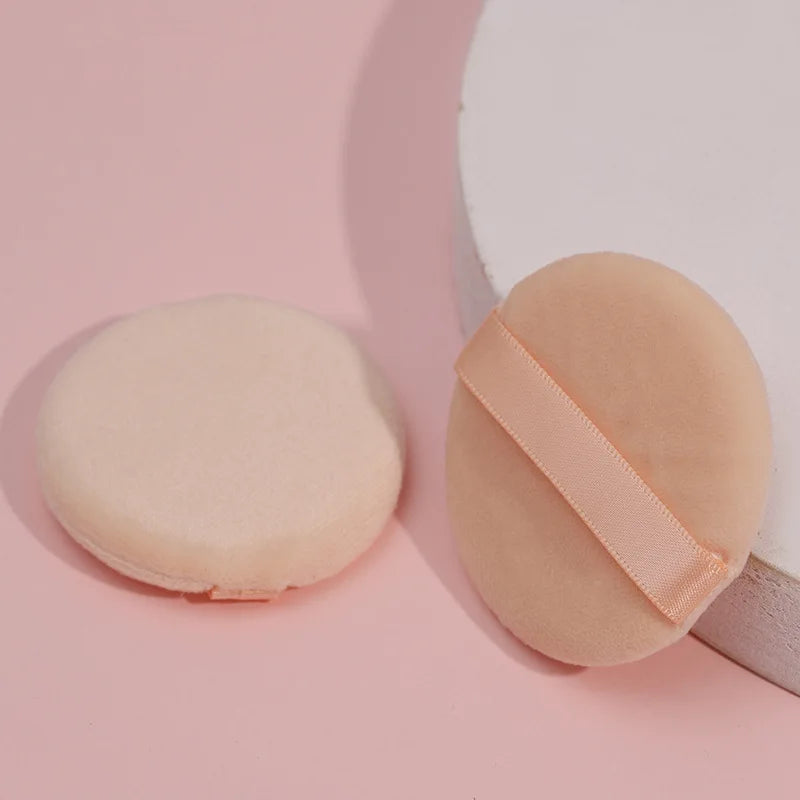 5/10Pcs Facial Powder Foundation Puff Round Shape Portable Soft Cosmetic Puff Makeup Foundation Sponge Beauty Tool Professional