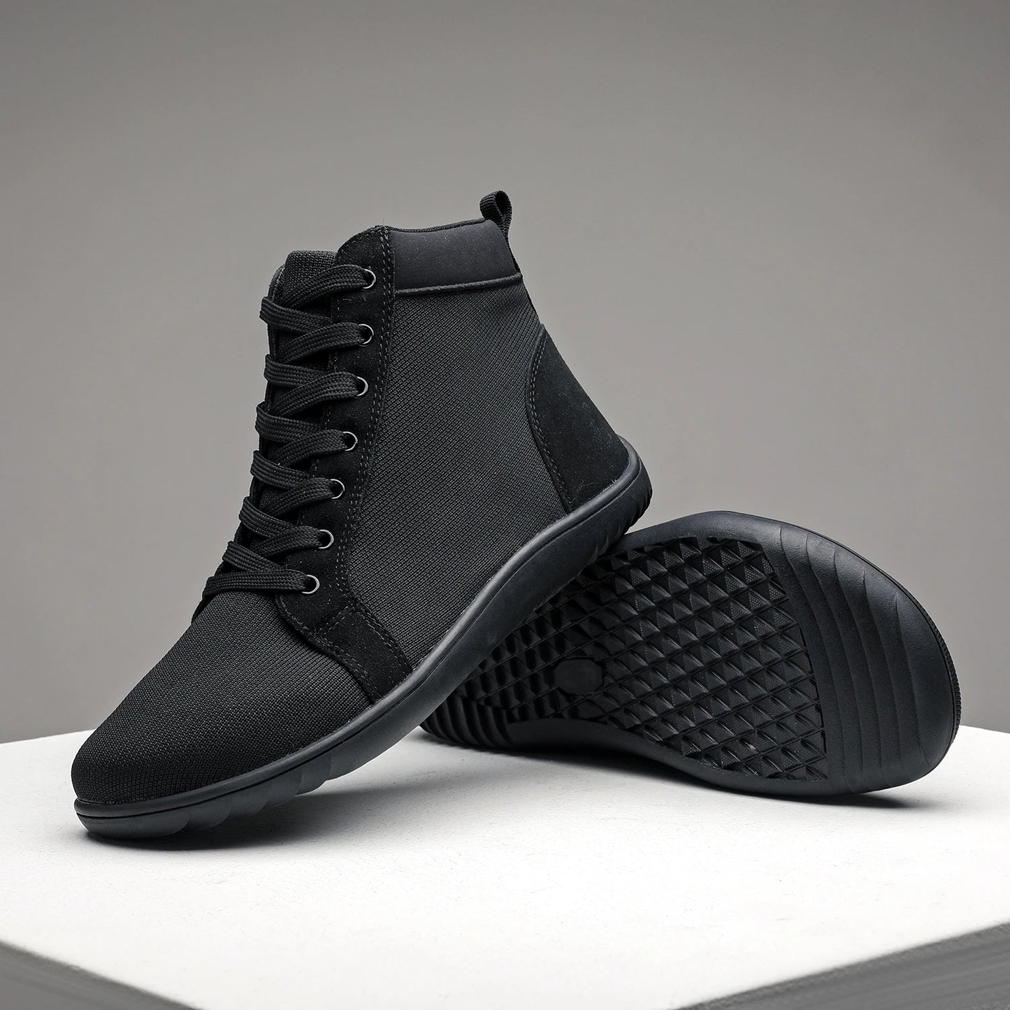 Wide Toe Barefoot Shoes Mens Womens Minimalist Walking Sneakers Shoes | Zero Drop Sole | Breathable Mesh
