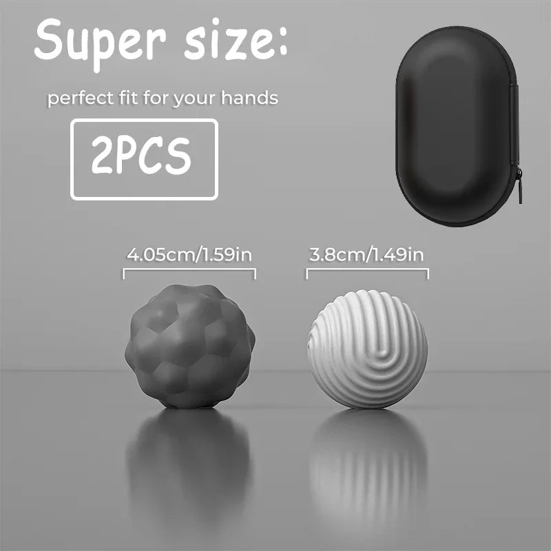 Silicone Magnetic Balls Fidget Toys Kids Autism ADHD Calming Sensory Toy Adults Anxiety Relief Stress Toys Large Size Worry Ball