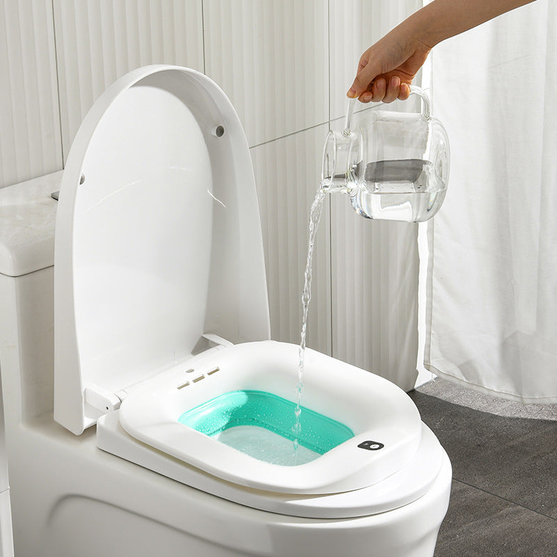 Electric Bidet Massage Hemorrhoids Care Wash Ass Fumigation Medicine Tub Elderly Pregnant Women Maternity Confinement Basin