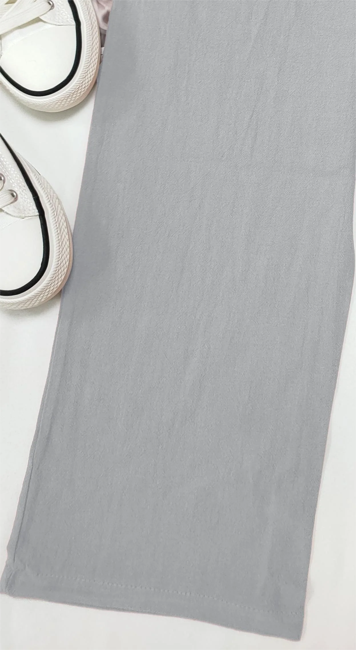 Summer 2024 new ladies cotton and linen straight tube cropped casual and comfortable simple women radish pants
