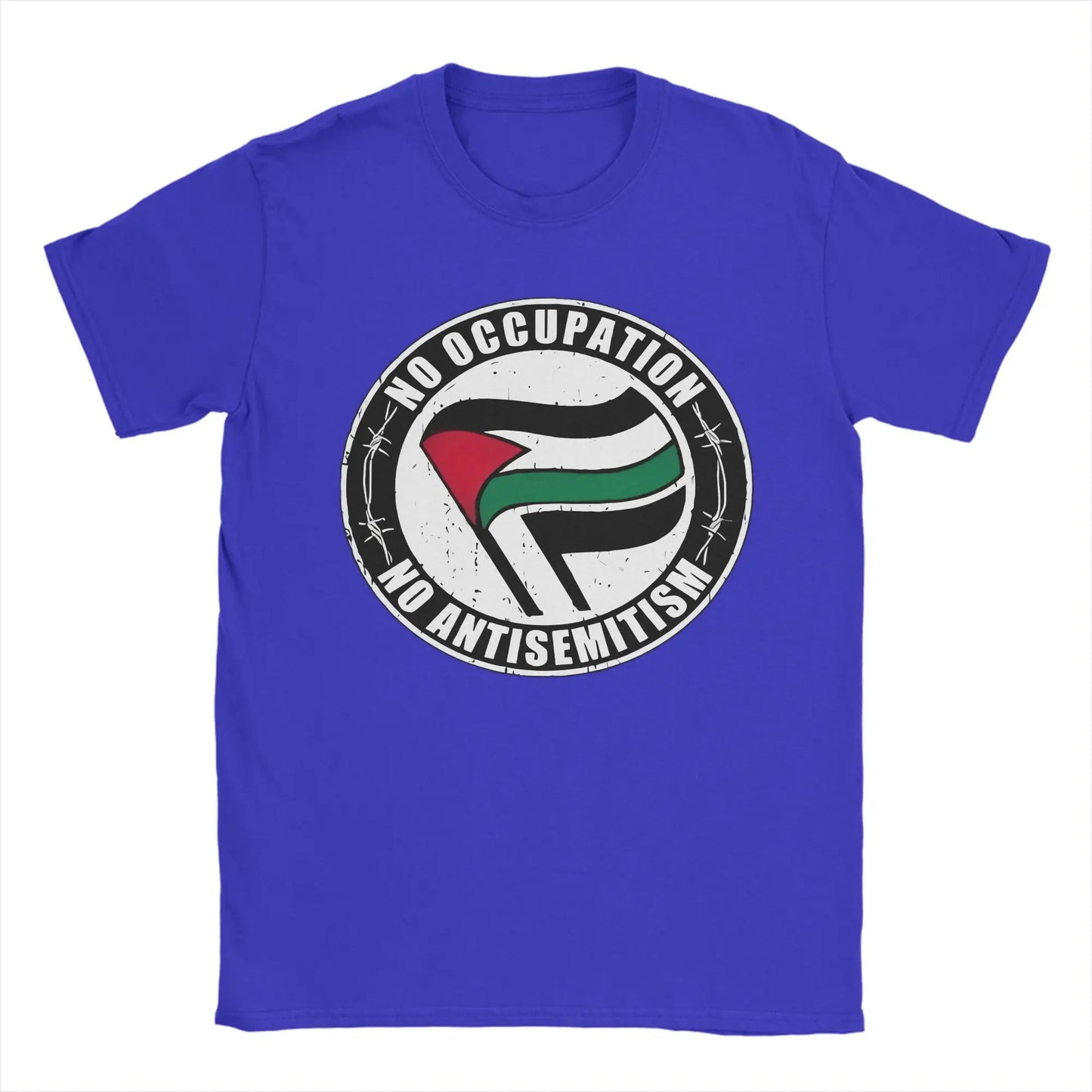 Palestine Flag  T Shirt Summer  Cotton T-Shirts For Men Popular Pattern Tshirt Short Sleeve Vintage Tops