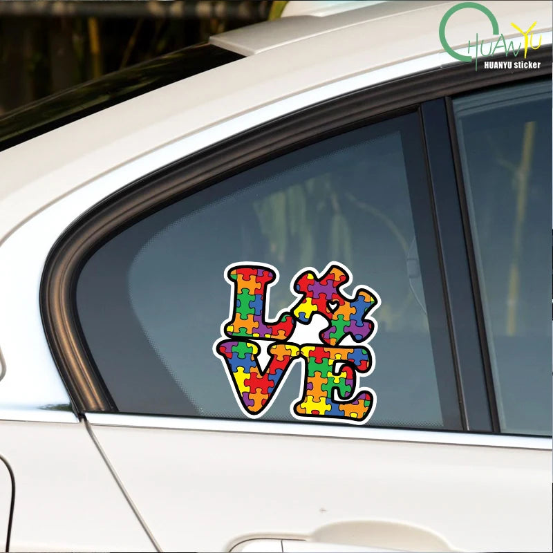 15cm Show Your Support for Autism Awareness with this Premi