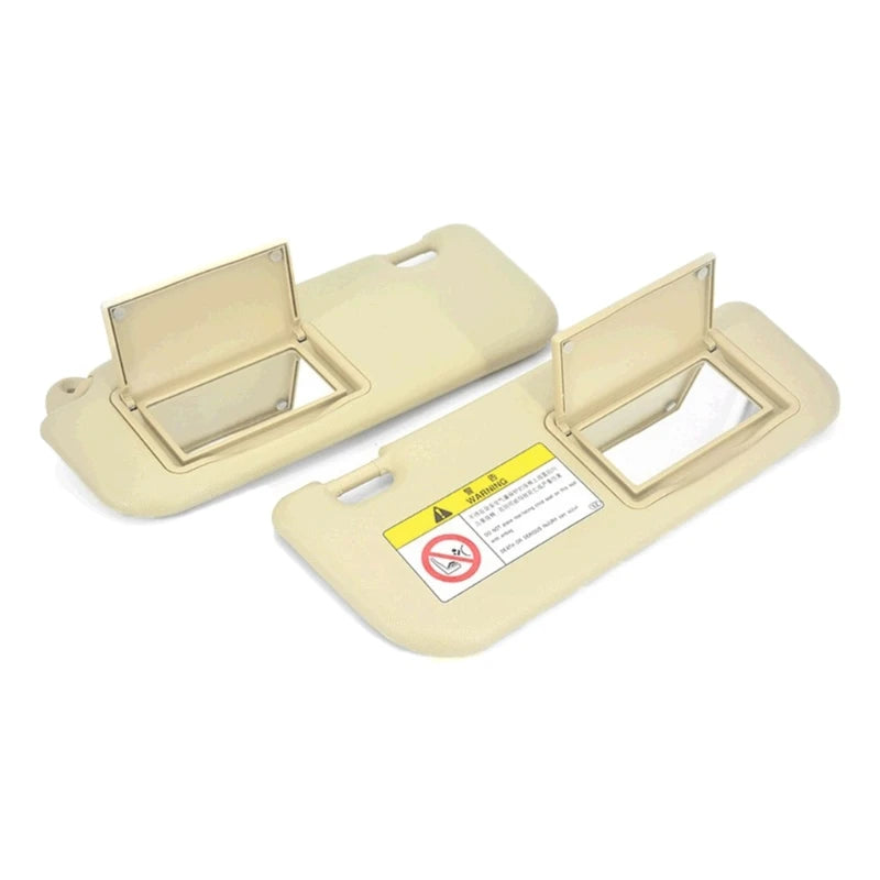 Car  Visor Sunshade Interior Car Front  Visor Panel Makeup Mirror Driver Passenger Side Right Left Sun Visor Mirror