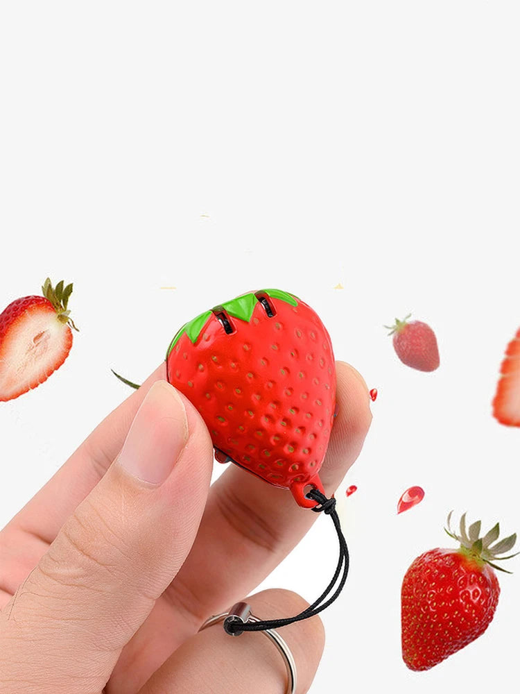 Nail Clippers Fruits Strawberries Nail Clippers Folding Nail Clippers High End Nail Clippers Portable Manicure Tools Key Fob