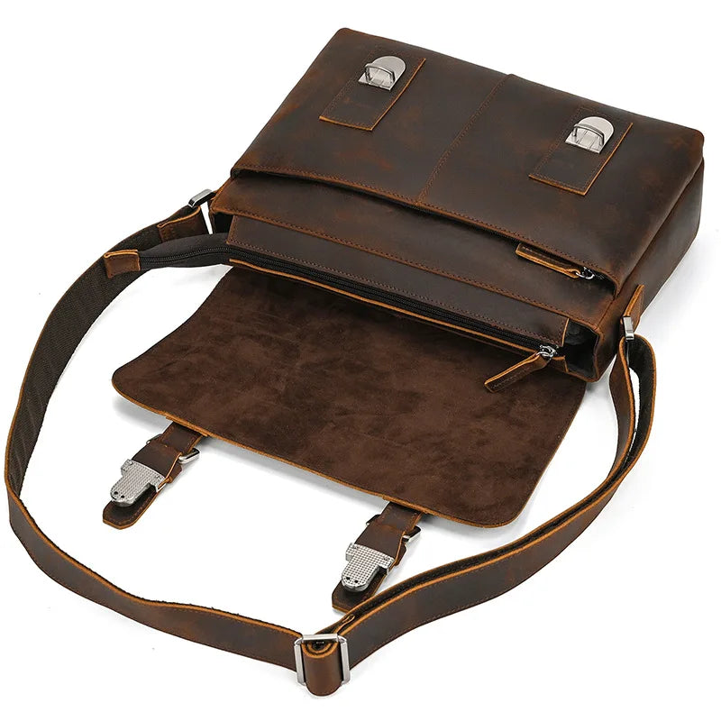 Genuine Leather Man Shoulder Bags Cow Skin Mens Casual Crossbody Bag Messenger Bag cross shoulder bag men leather