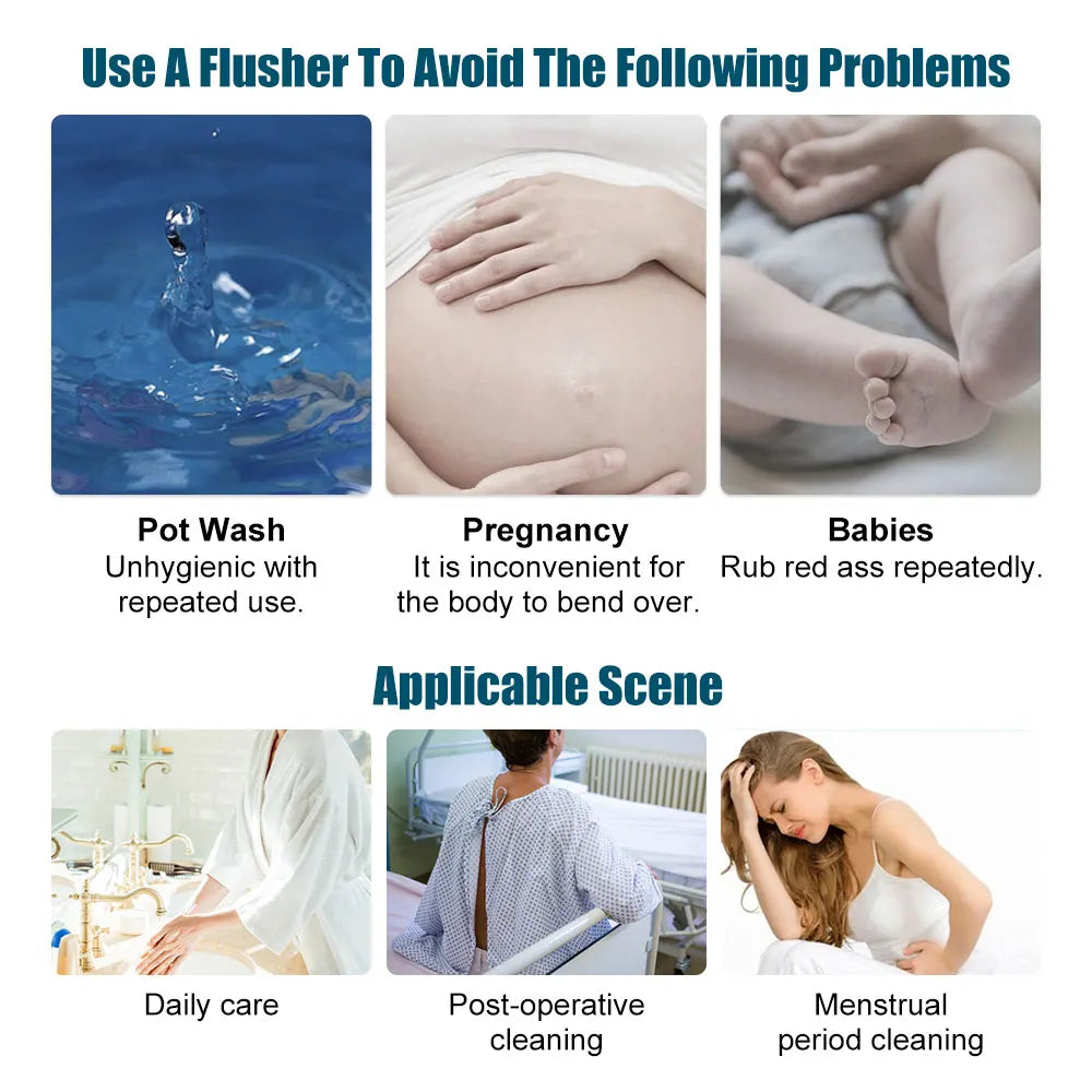 500ml Portable Bidet Baby Butt Washing Device Spray Handheld Travel Bidet For Pregnant Women Baby Cleansing Water Washer Bottle