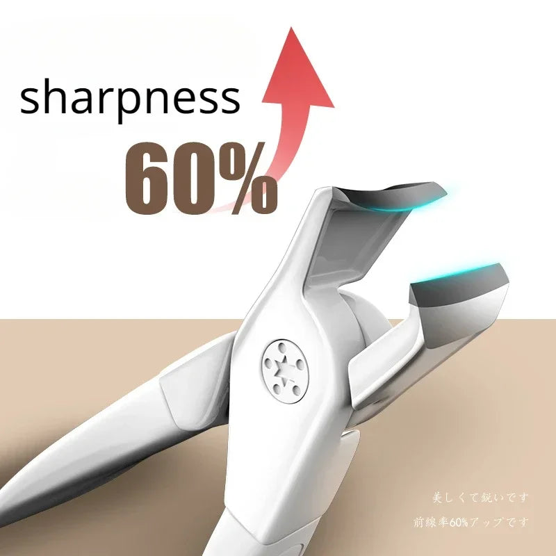 Nail Clippers for Thick Hard Toenails & Fingernails, Heavy Duty Seniors Manicure Pedicure Tools, Durable Household Nail Trimmer