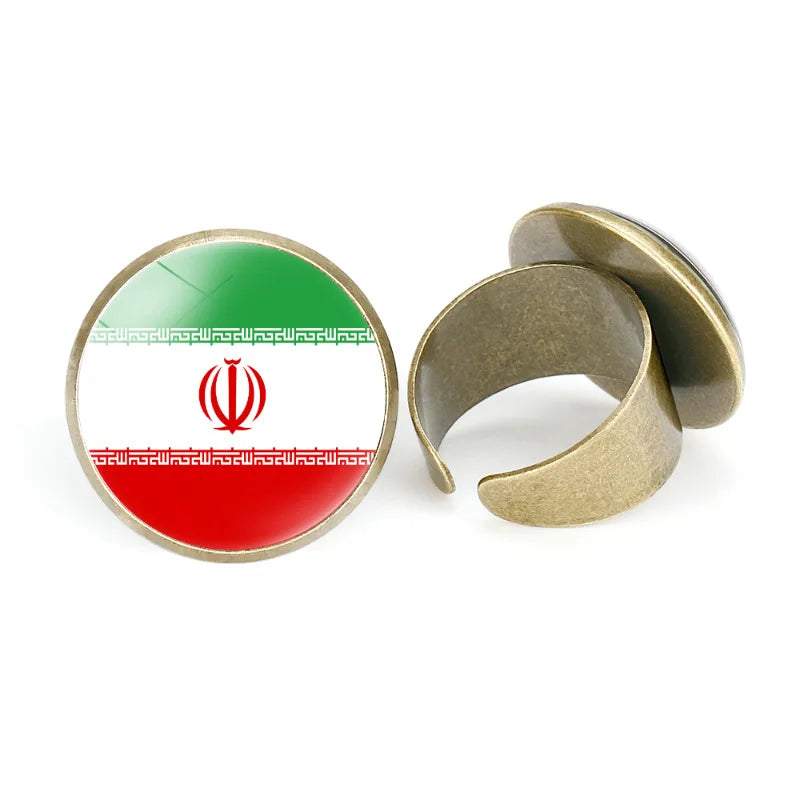 Palestinian Flag Enamel Pin Clothes Gift Lapel Tinplate Flag Pin Palestine Flag Brooch Badge Cartoon Creative Jewelry Wholesale
